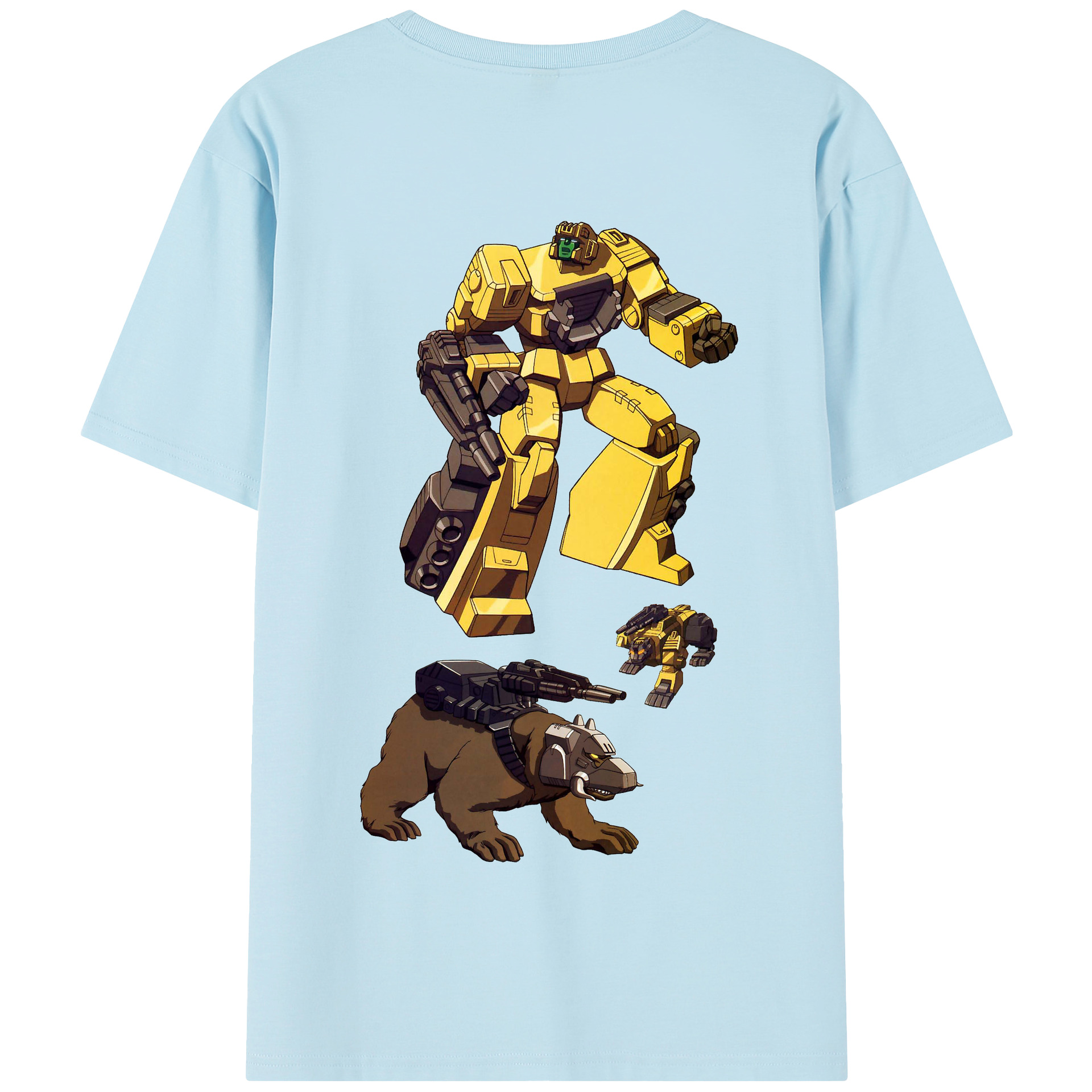 （画像用）  綿100％半袖Tシャツ（背面プリント）